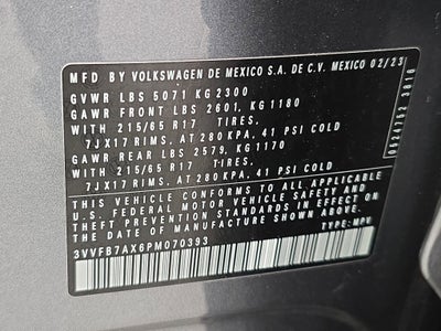 2023 Volkswagen Tiguan S