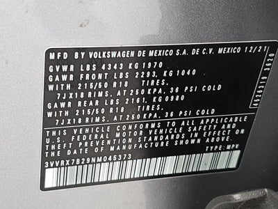 2022 Volkswagen Taos SE