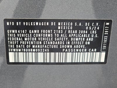 2024 Volkswagen Jetta Sport