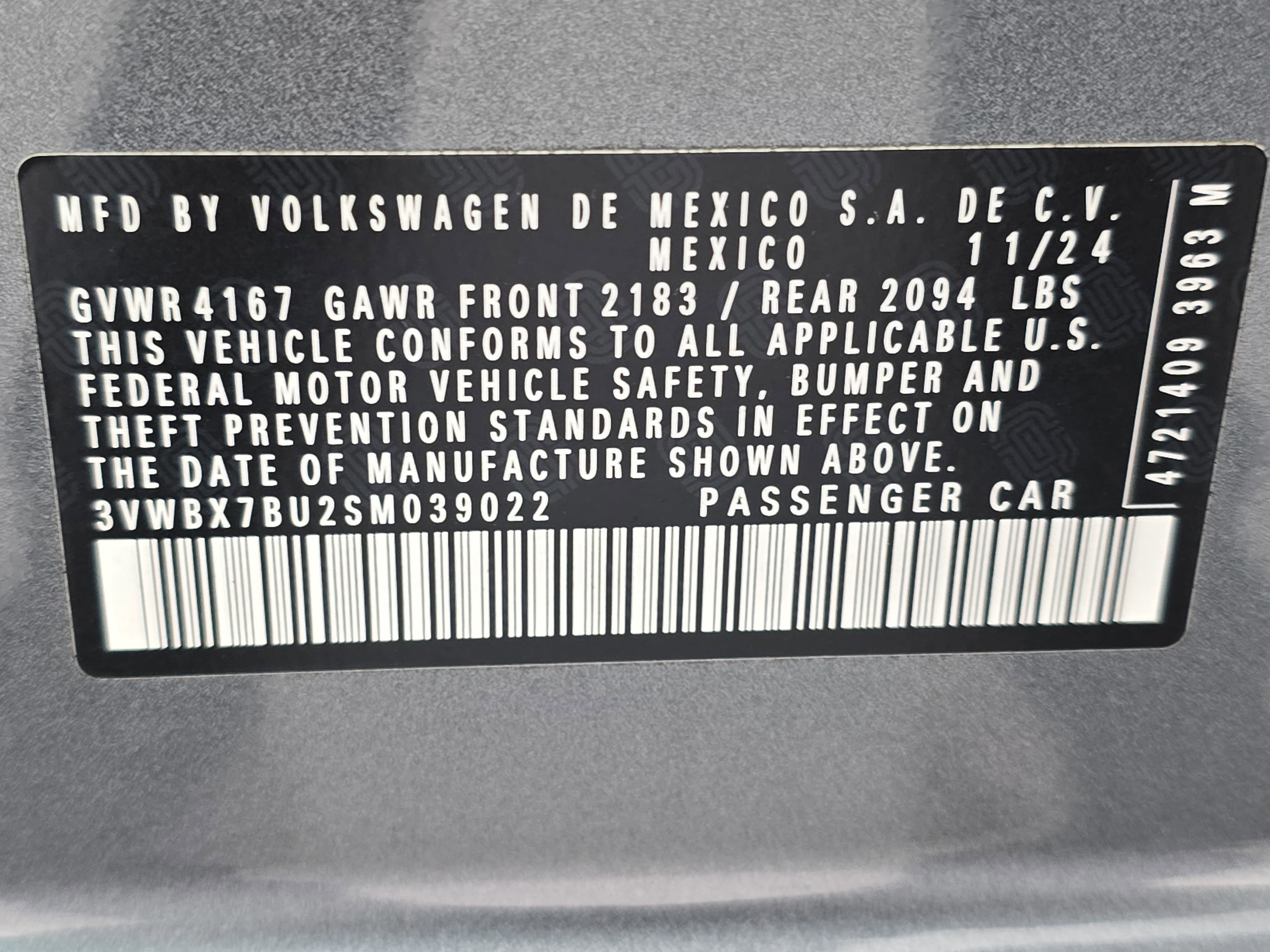 2025 Volkswagen Jetta Sport