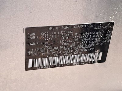 2022 Subaru Outback Limited XT