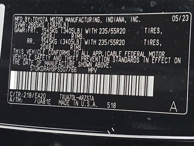 2023 Toyota Highlander XSE