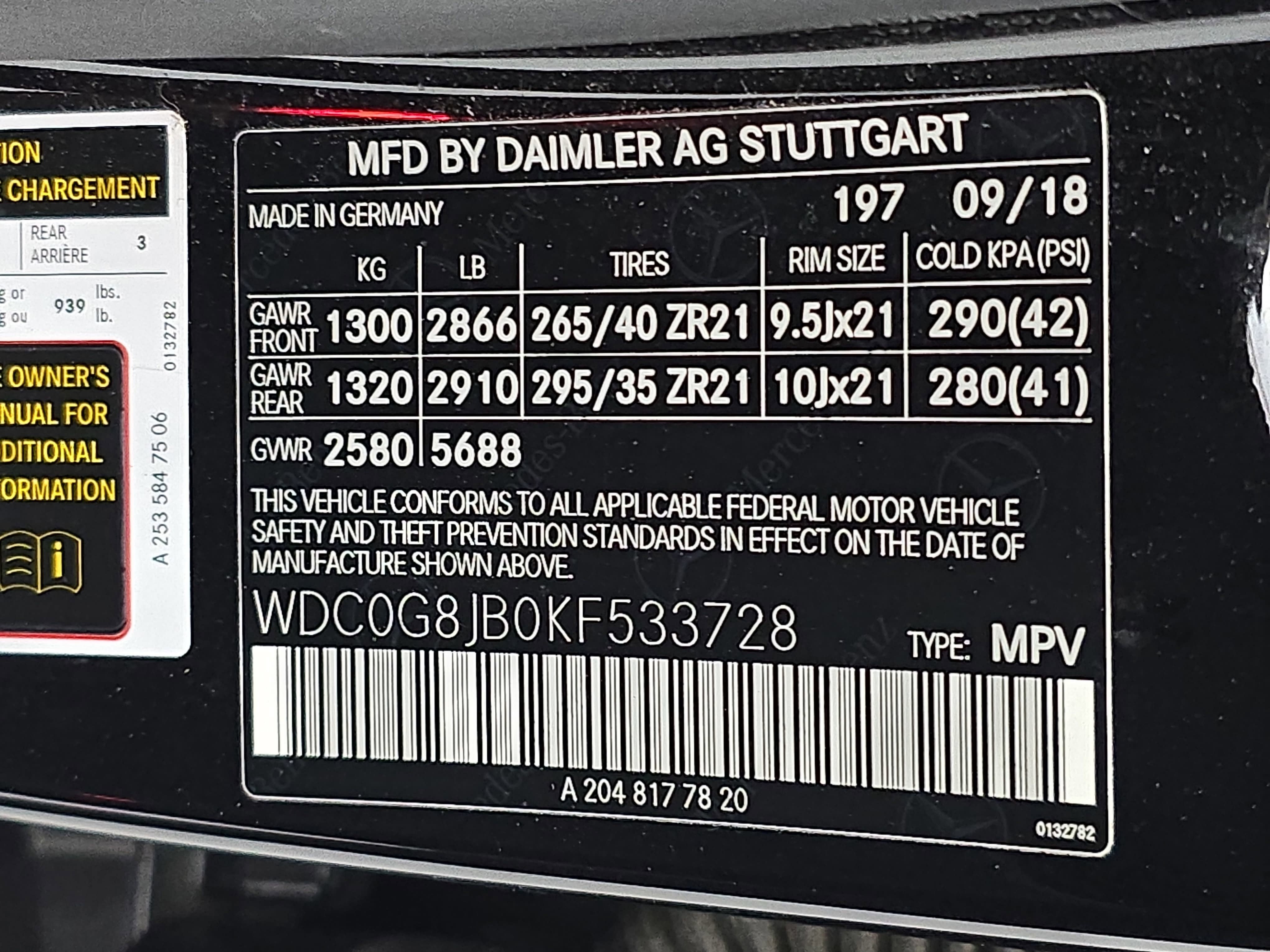 2019 Mercedes-Benz GLC AMG® GLC 63