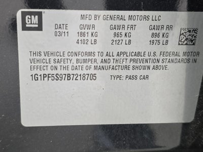 2011 Chevrolet Cruze LT w/1LT