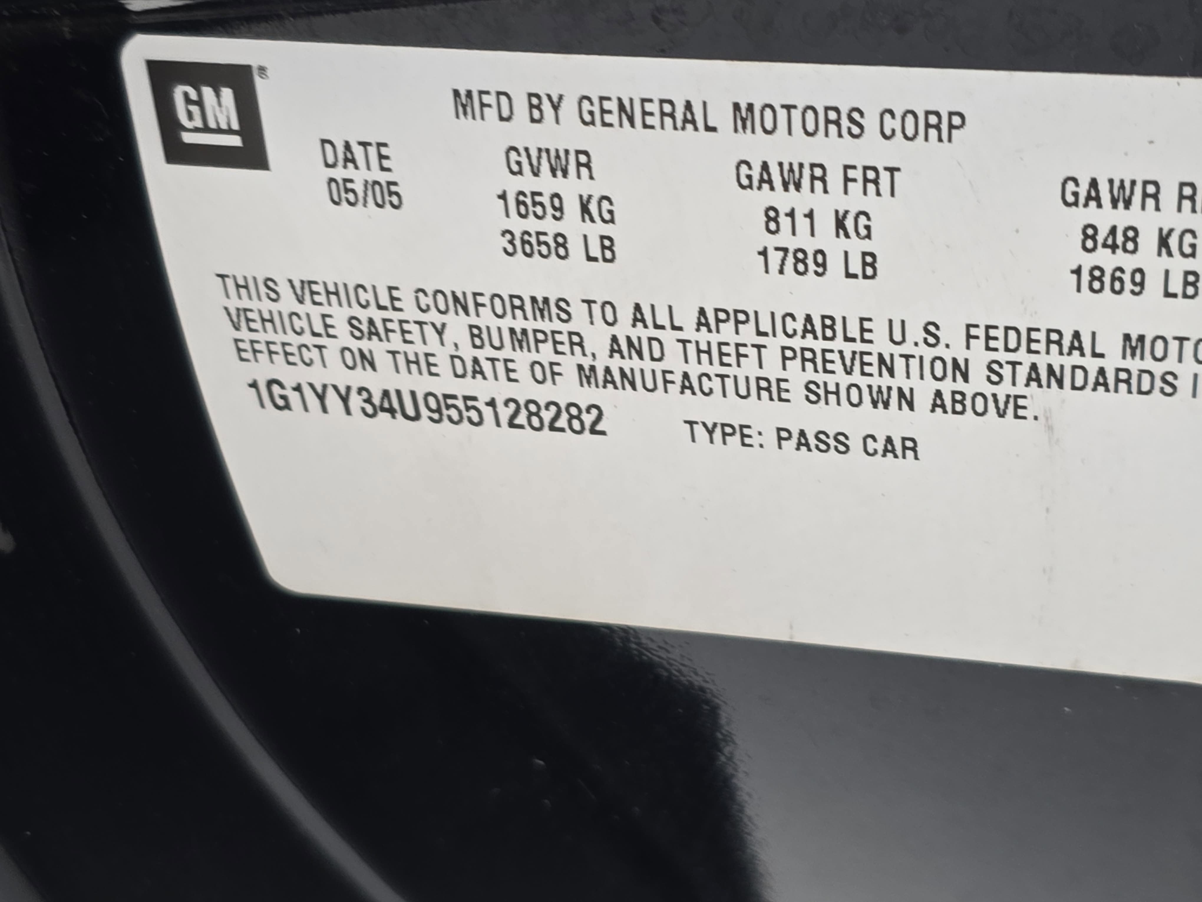 2005 Chevrolet Corvette Base