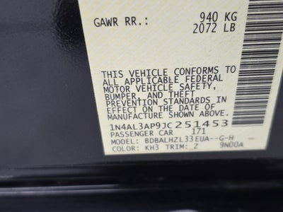 2018 Nissan Altima 2.5 SR