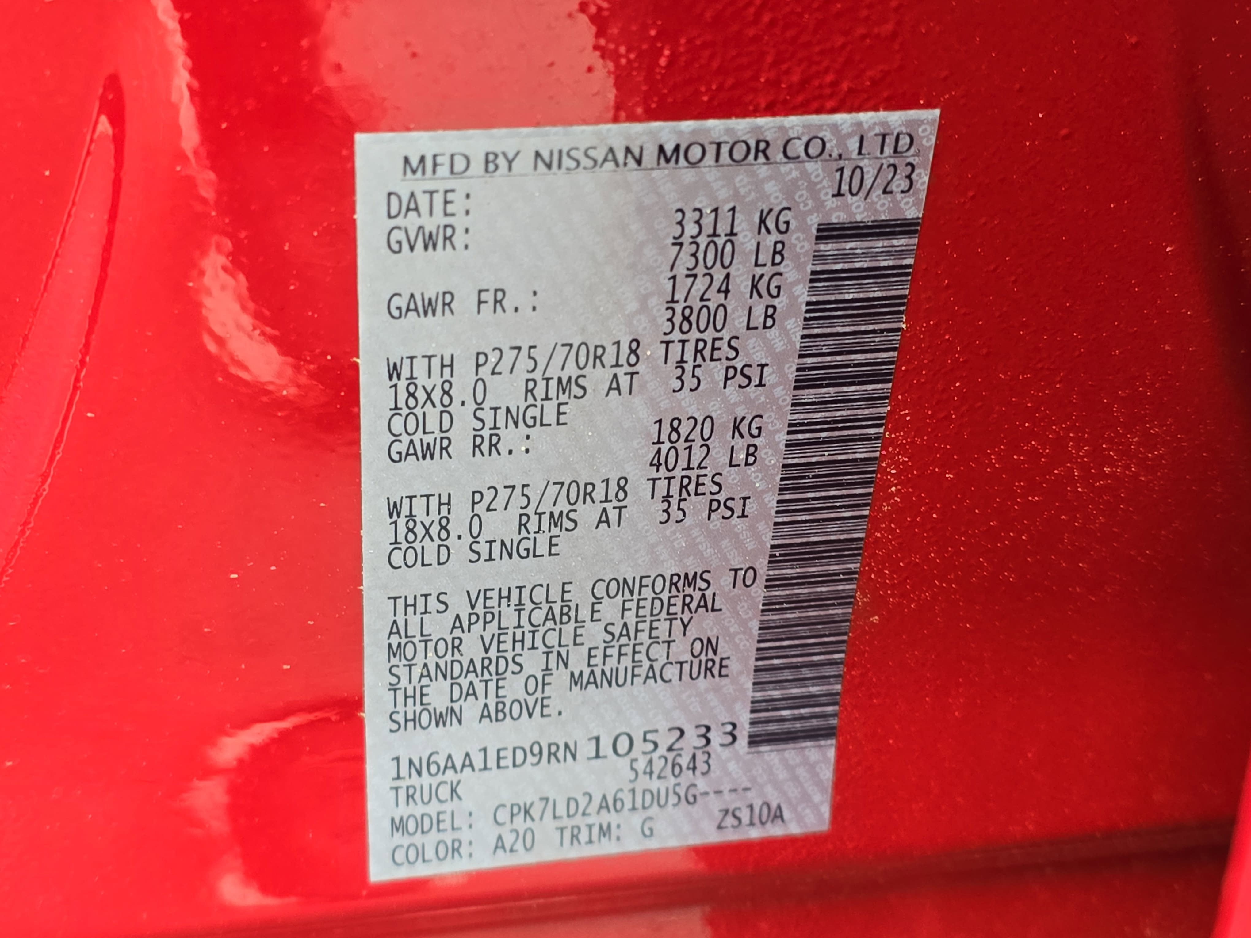 2024 Nissan Titan PRO-4X