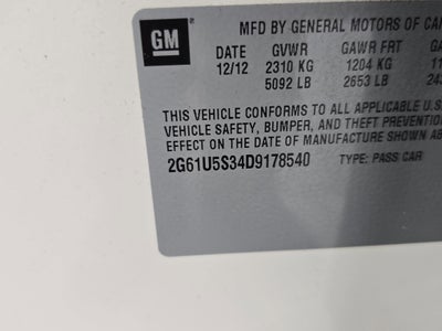 2013 Cadillac XTS Platinum