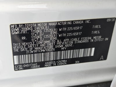 2021 Toyota RAV4 XLE