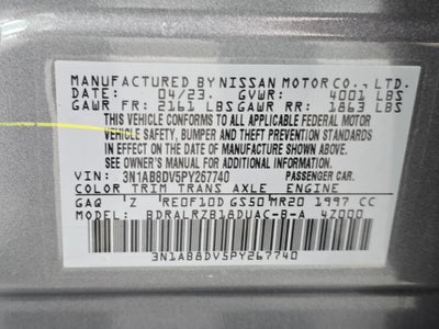 2023 Nissan Sentra SR