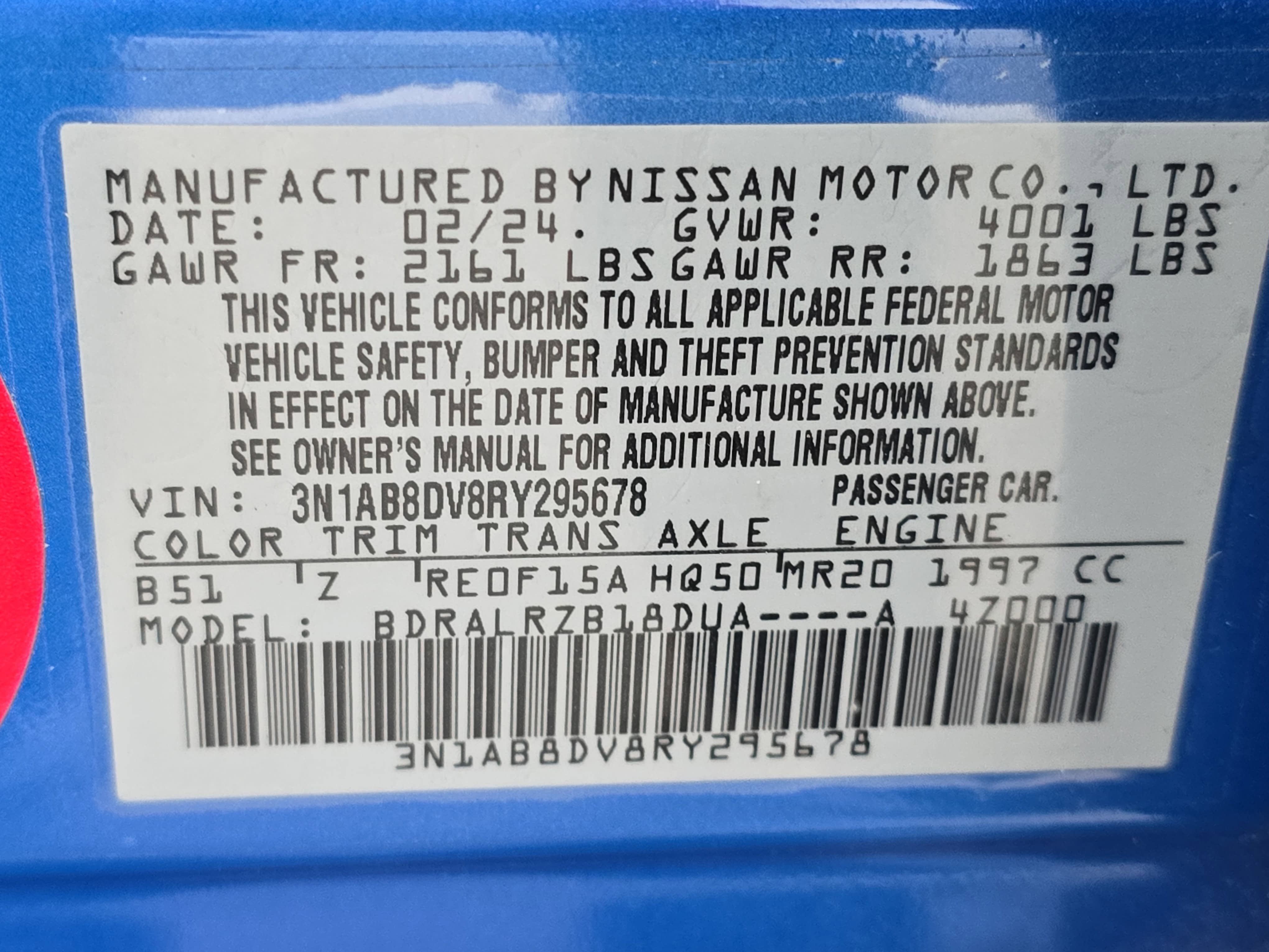 2024 Nissan Sentra SR