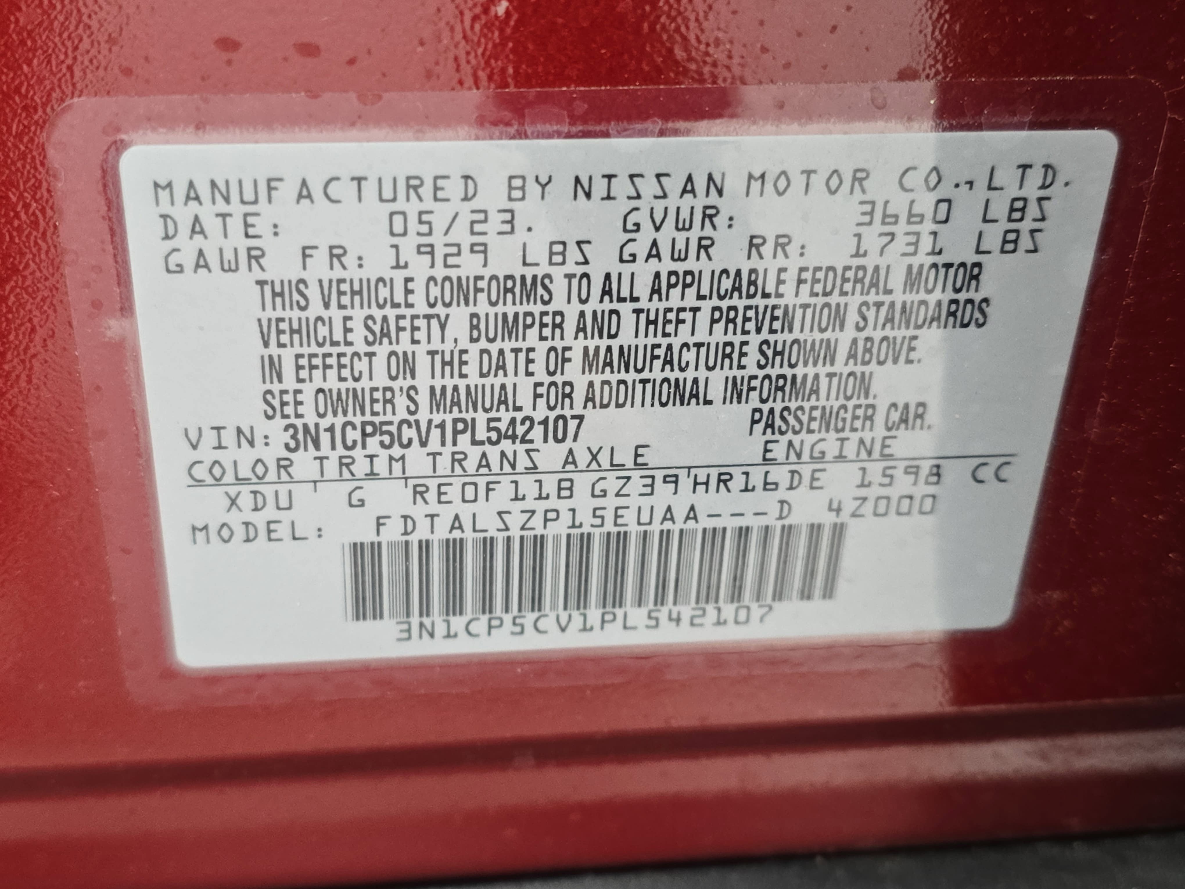 2023 Nissan Kicks SV