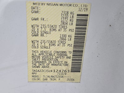 2020 Nissan Murano SL