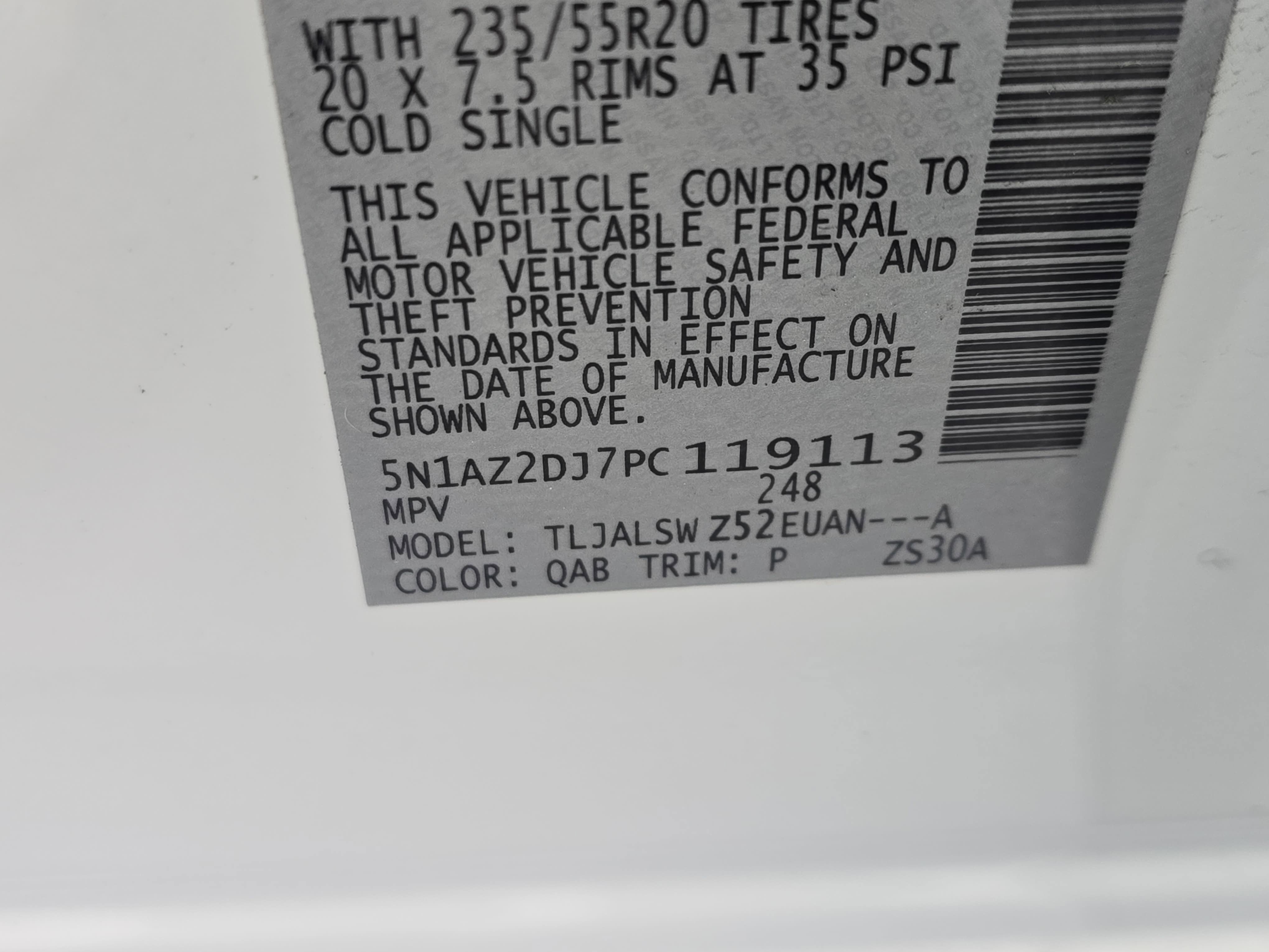 2023 Nissan Murano Platinum