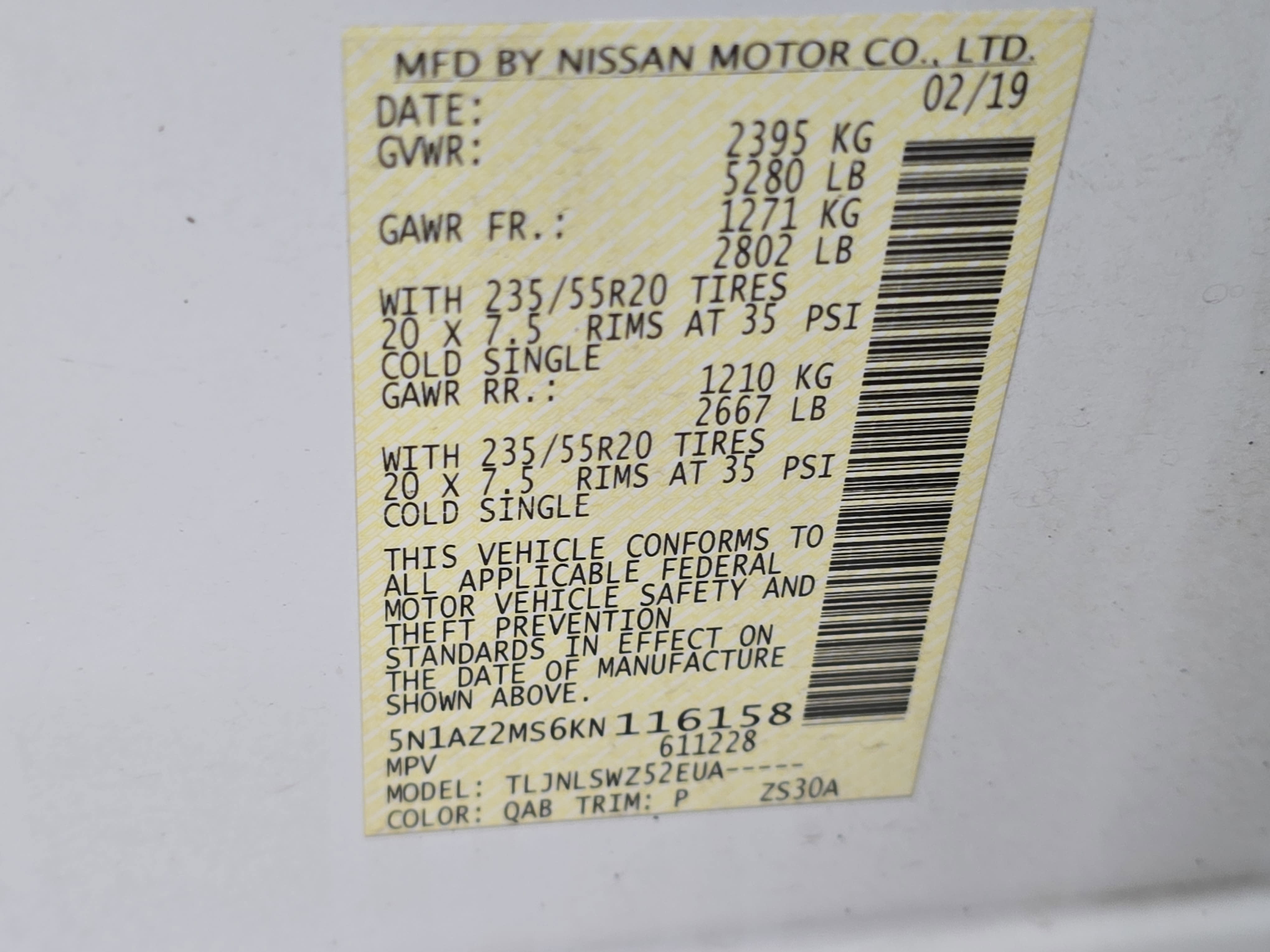 2019 Nissan Murano Platinum