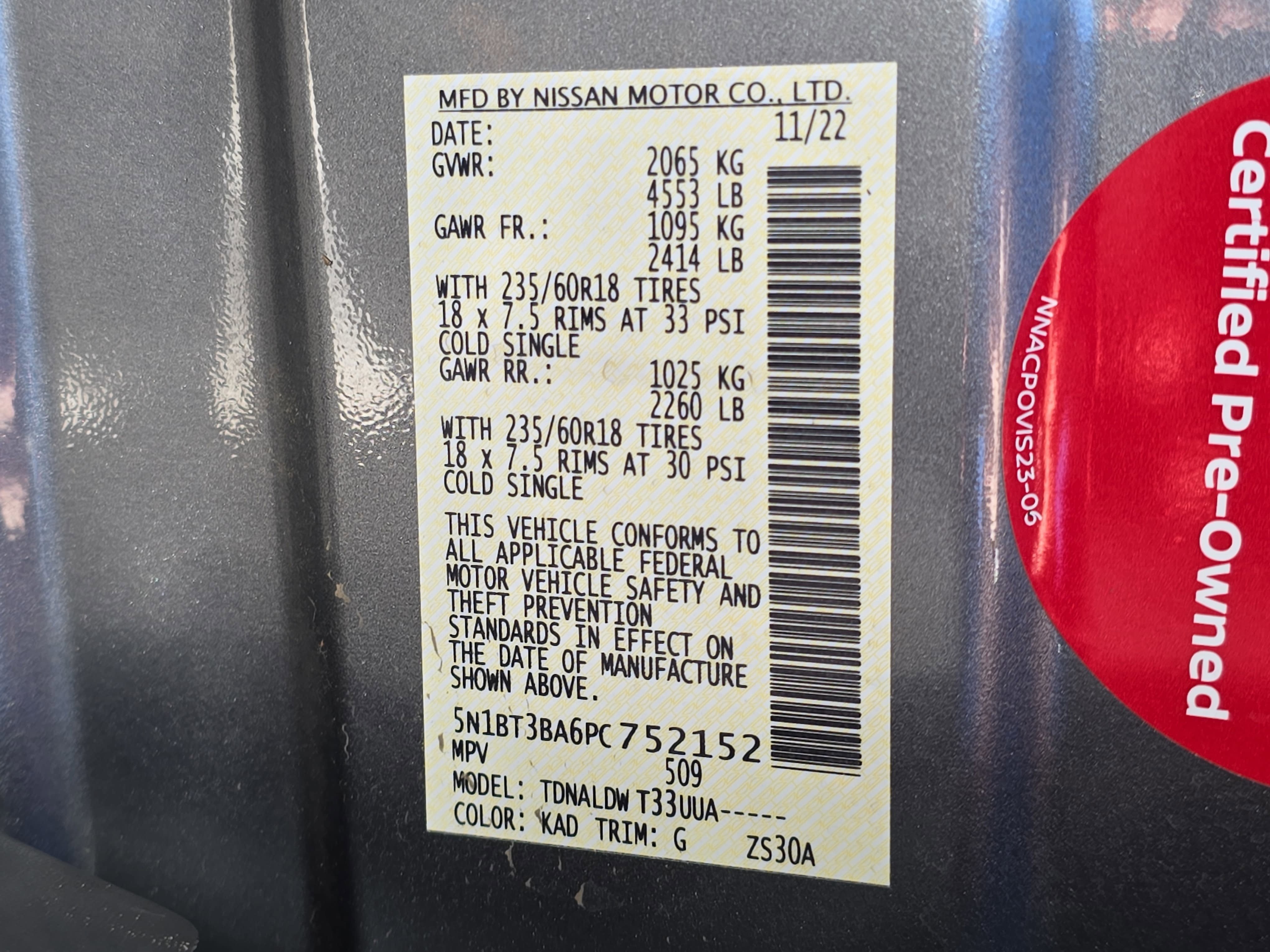 2023 Nissan Rogue SV