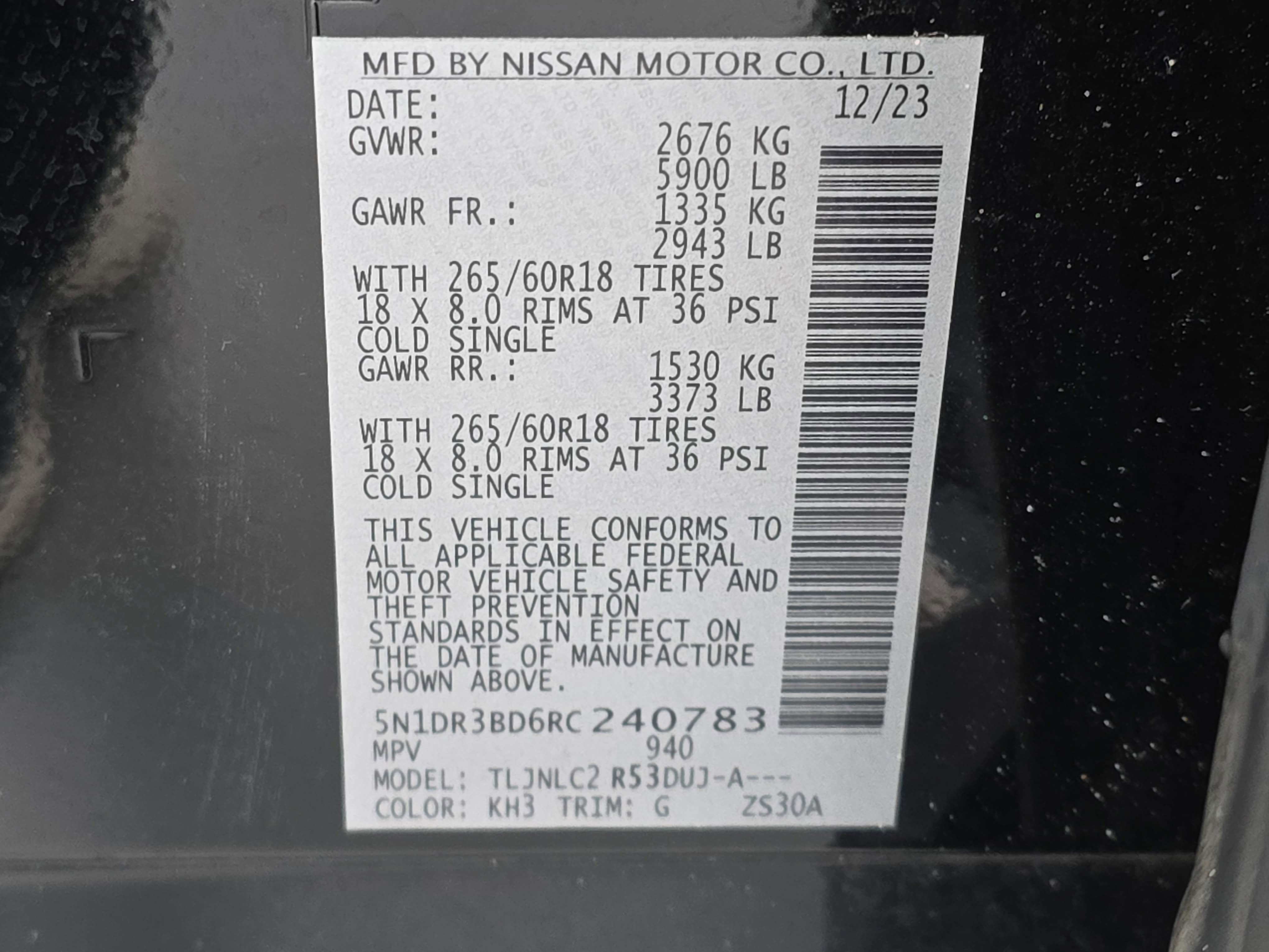 2024 Nissan Pathfinder Rock Creek