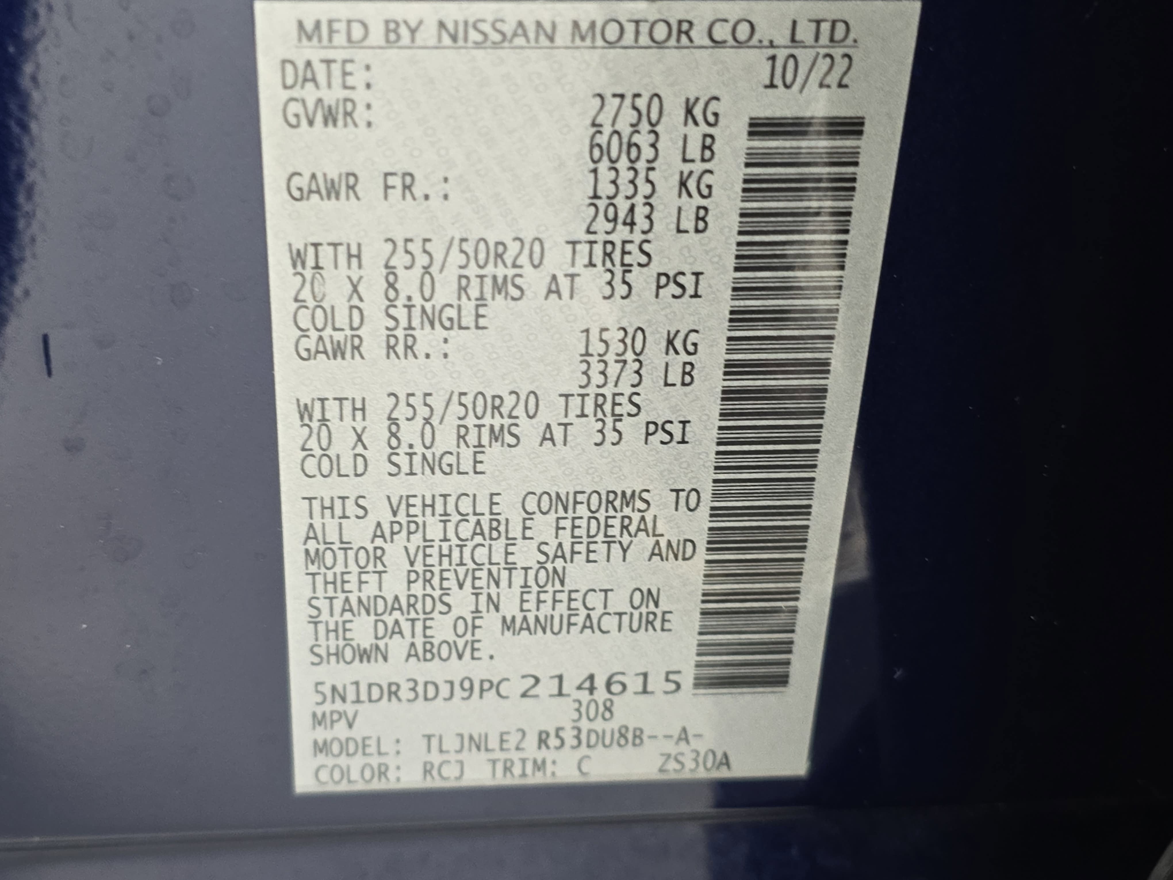 2023 Nissan Pathfinder Platinum