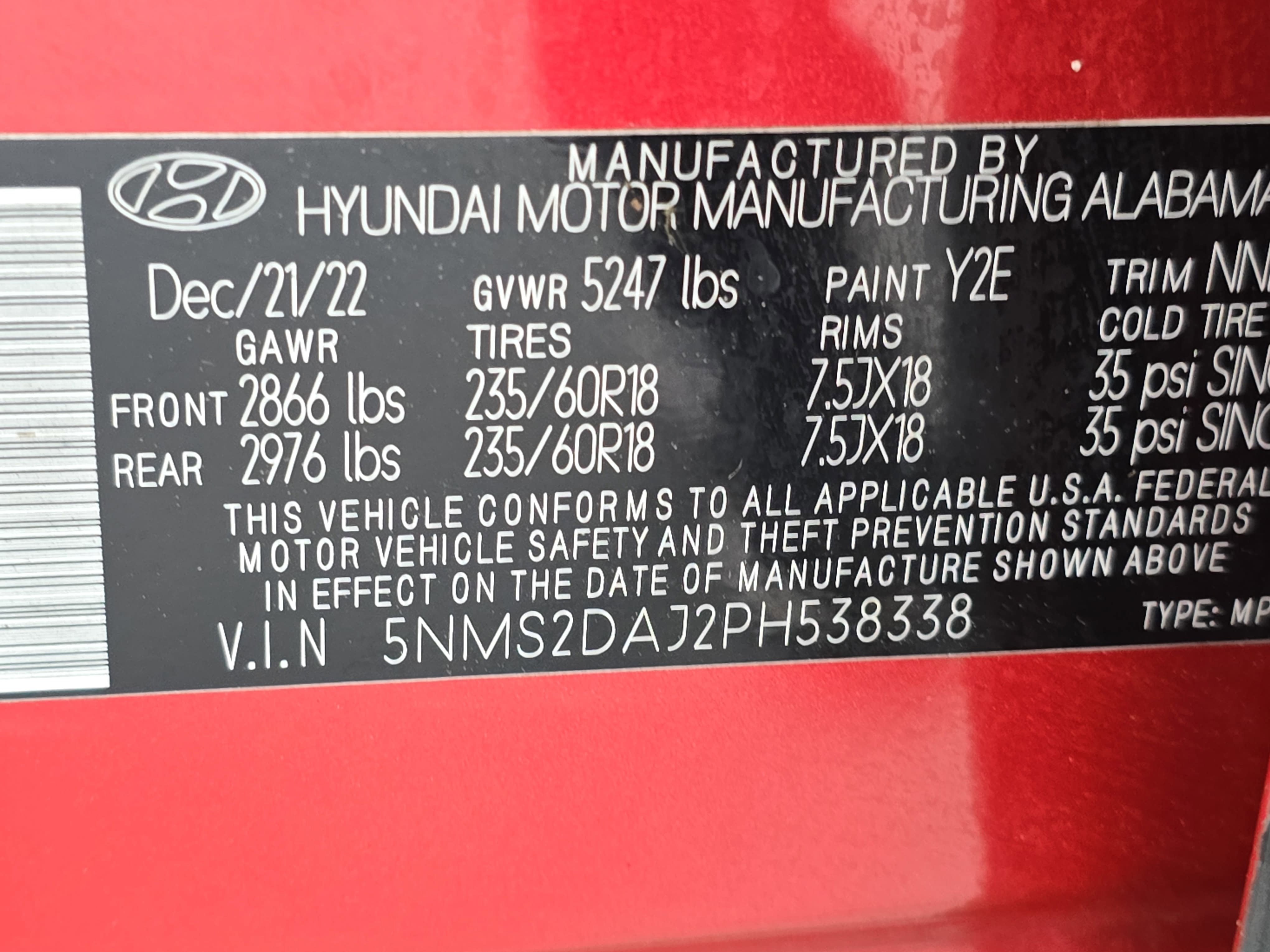 2023 Hyundai Santa Fe SEL