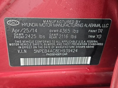 2014 Hyundai Sonata GLS