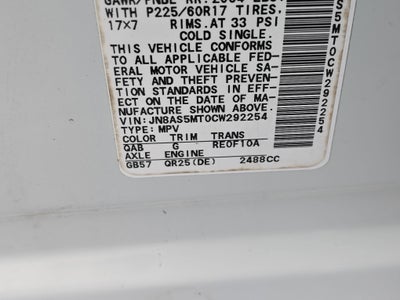 2012 Nissan Rogue SV