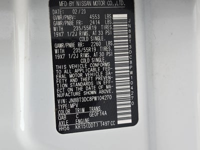 2023 Nissan Rogue Platinum