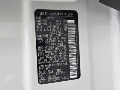 2023 Nissan Rogue Platinum