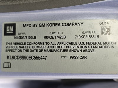 2014 Chevrolet Spark LT