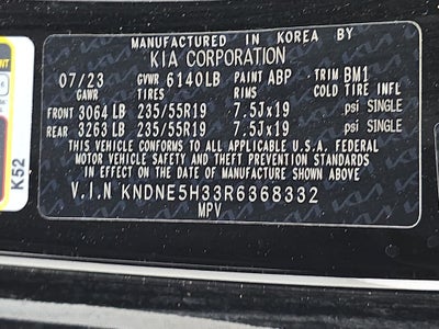 2024 Kia Carnival SX