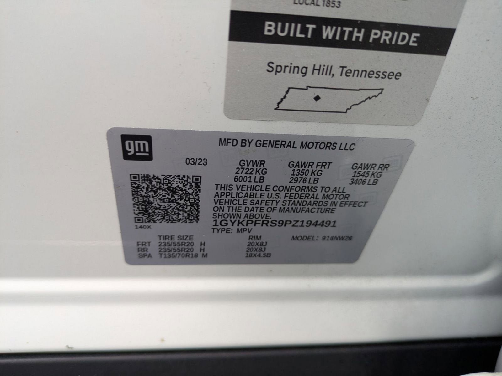 2023 Cadillac XT6 AWD Premium Luxury