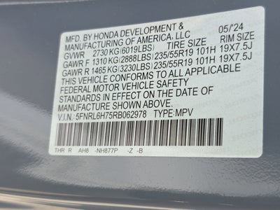 2024 Honda Odyssey Sport
