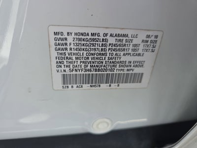 2011 Honda Pilot EX-L