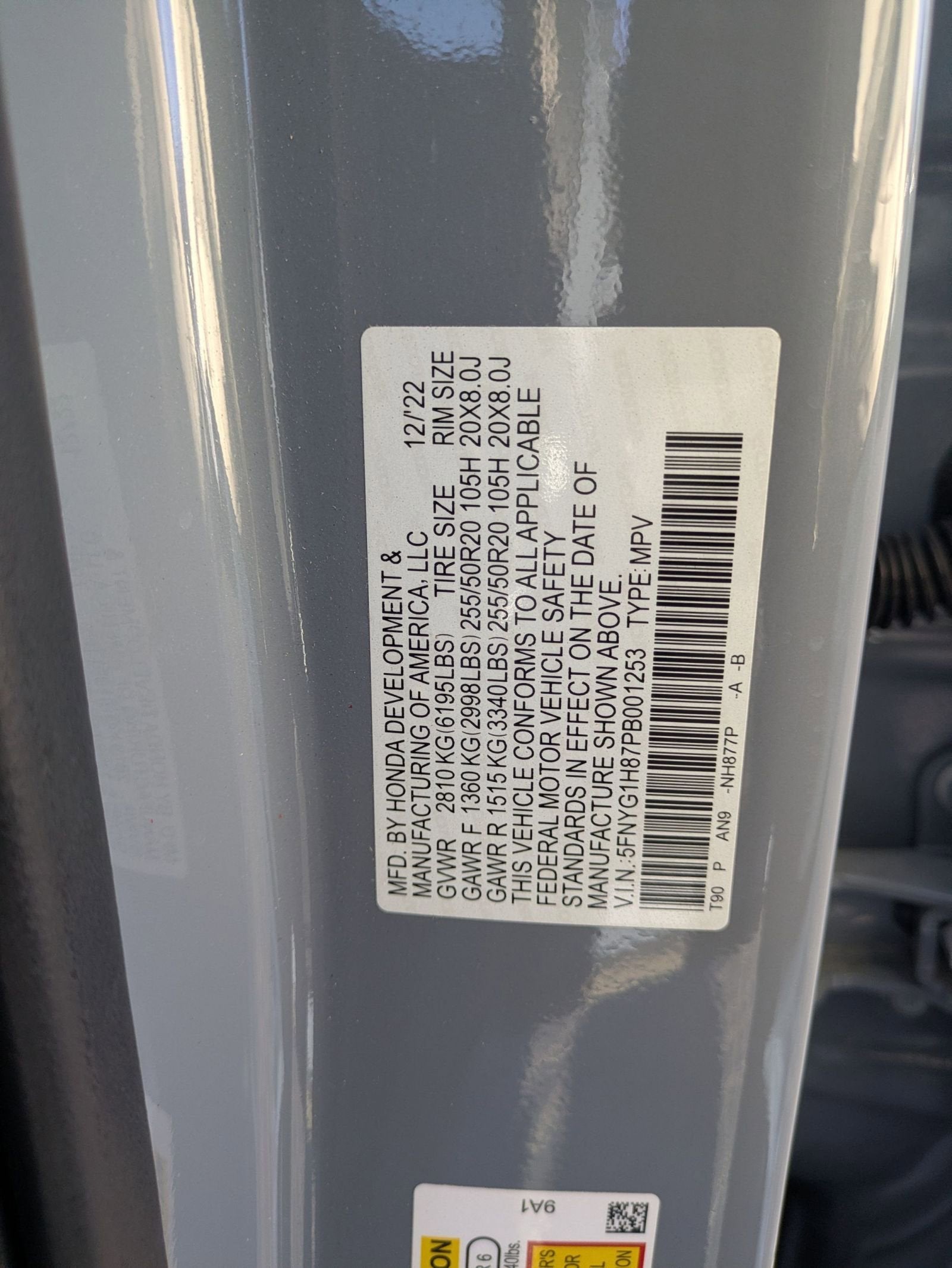 2023 Honda Pilot Elite