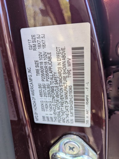 2017 Acura RDX w/AcuraWatch Plus