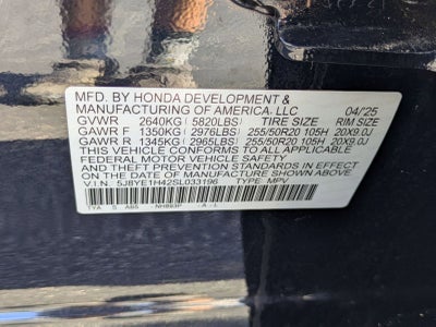 2025 Acura MDX 4TECH