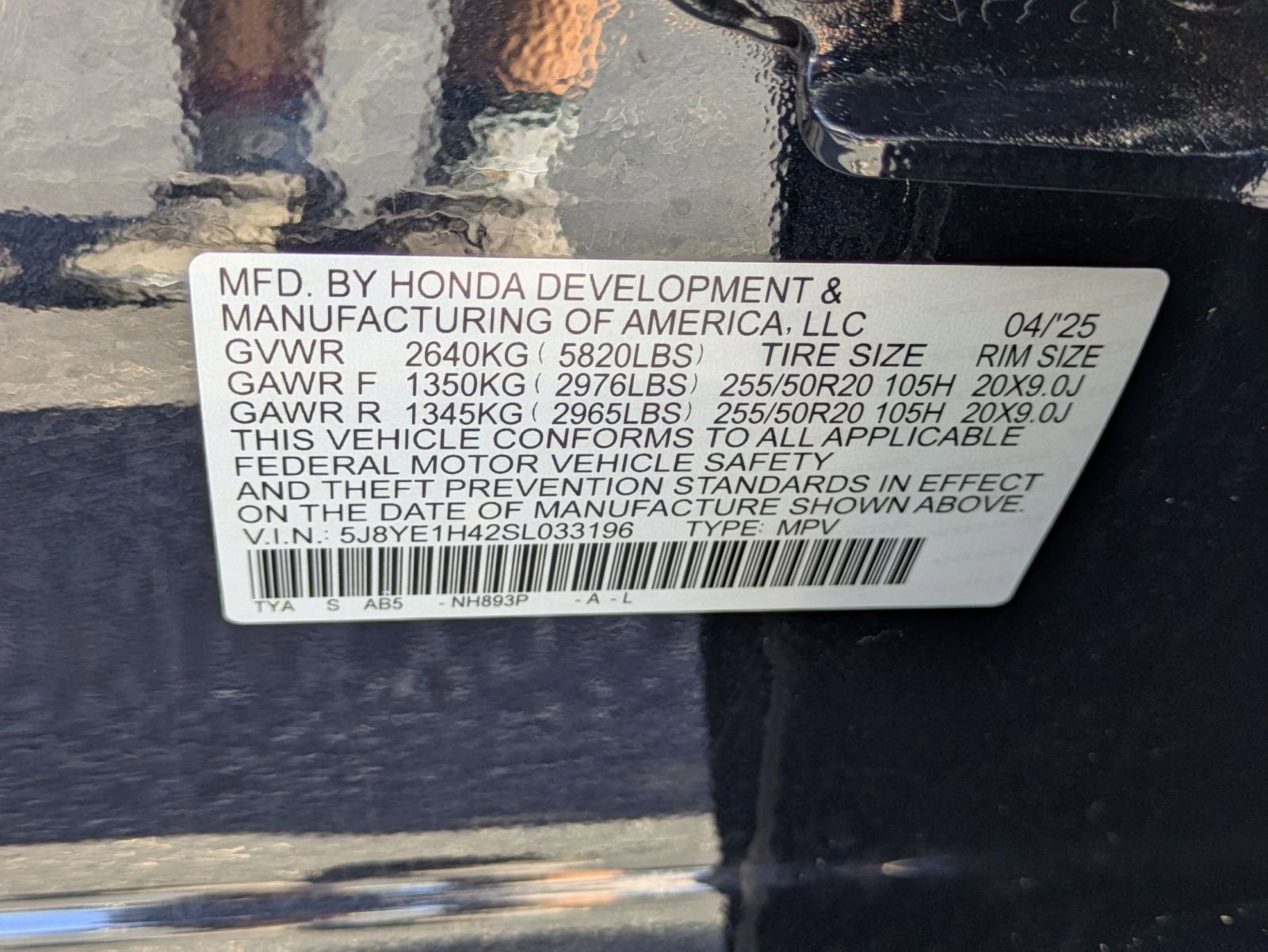 2025 Acura MDX 4TECH