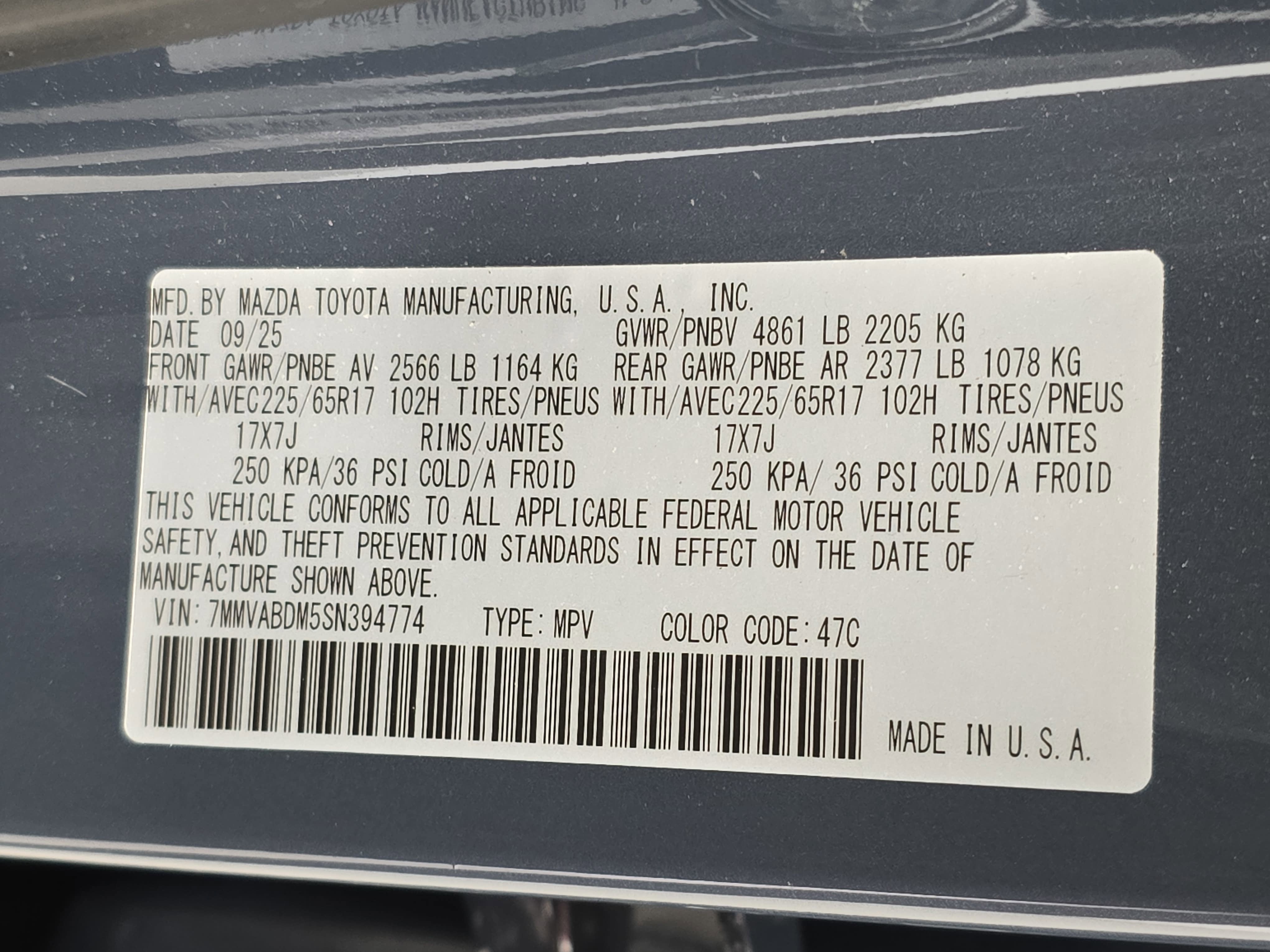 2025 Mazda Mazda CX-50 2.5 S Premium Package