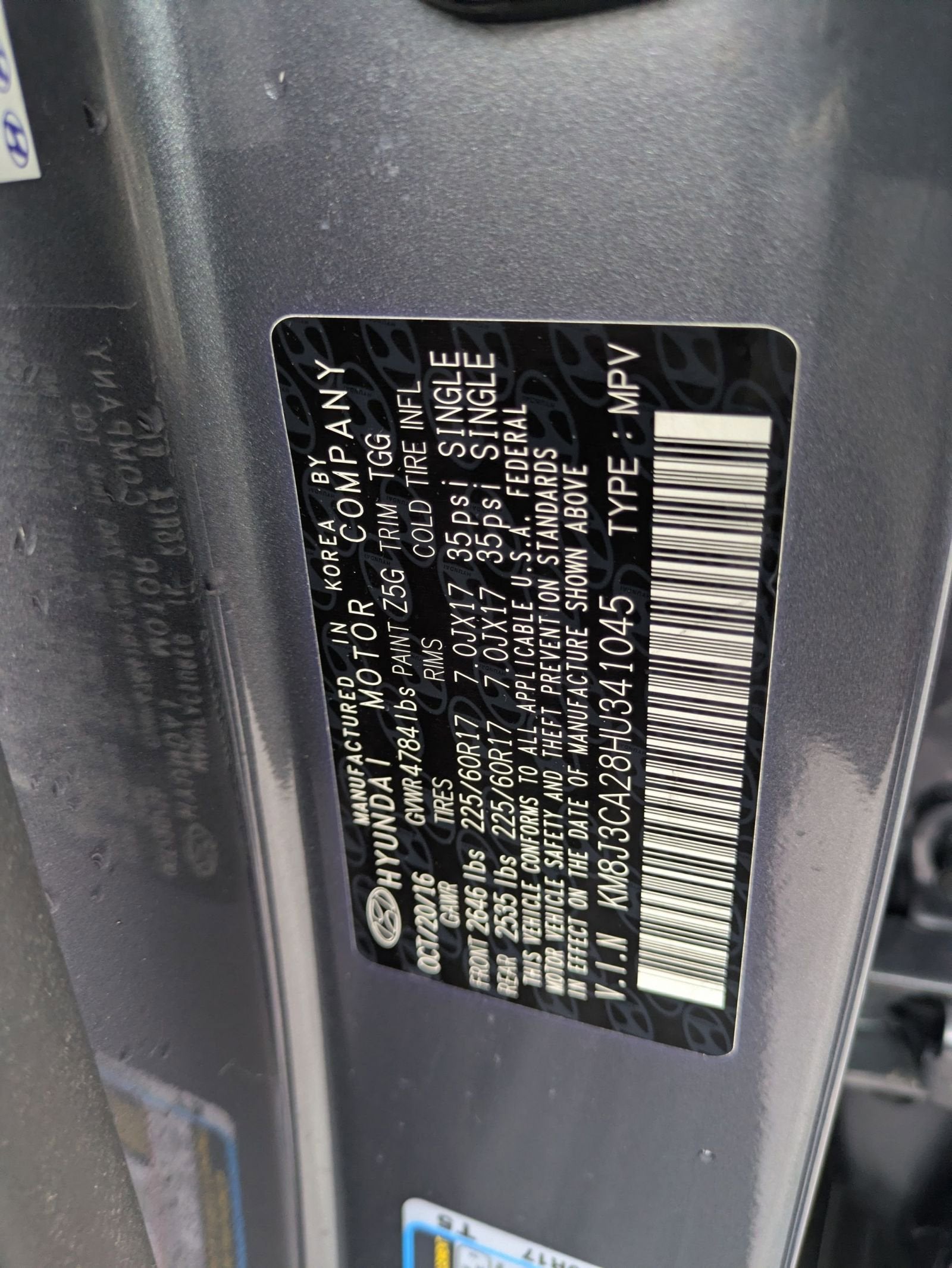 2017 Hyundai Tucson Eco