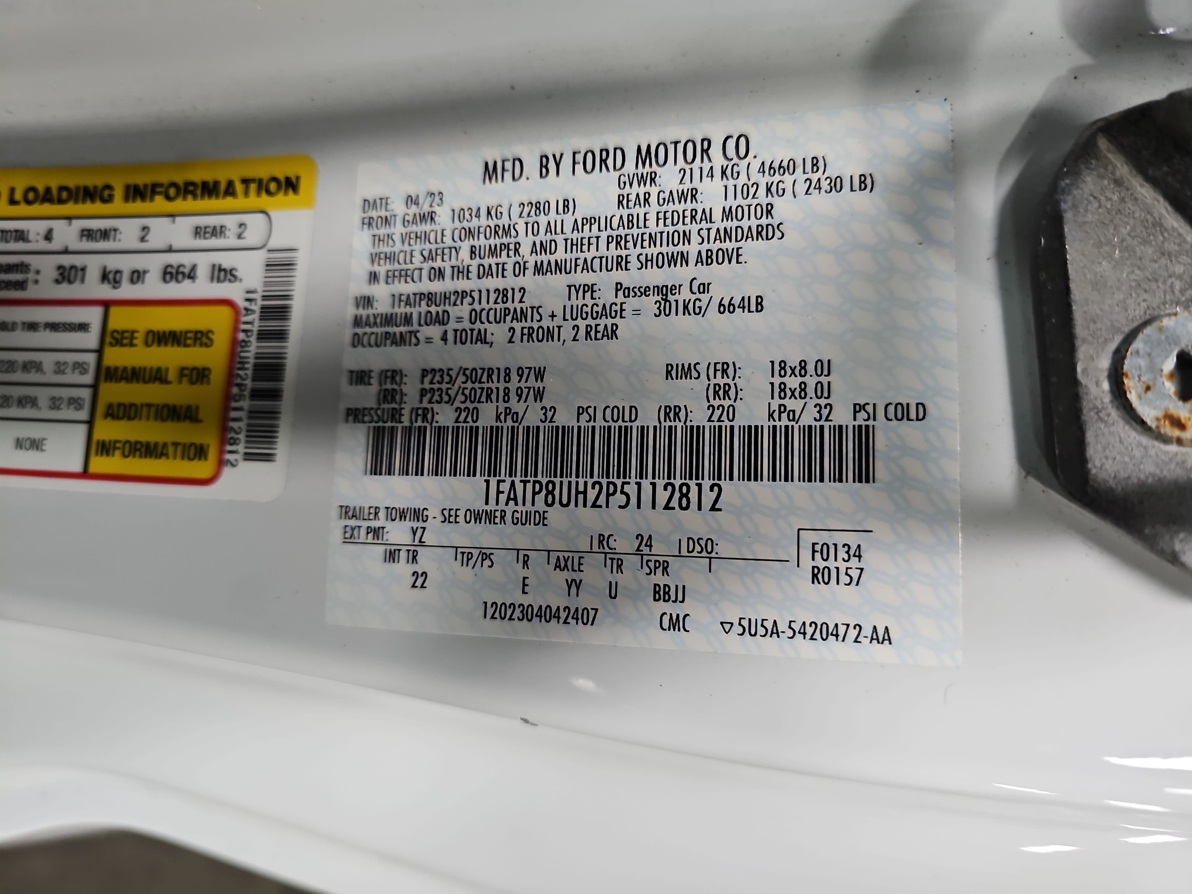 2023 Ford Mustang EcoBoost