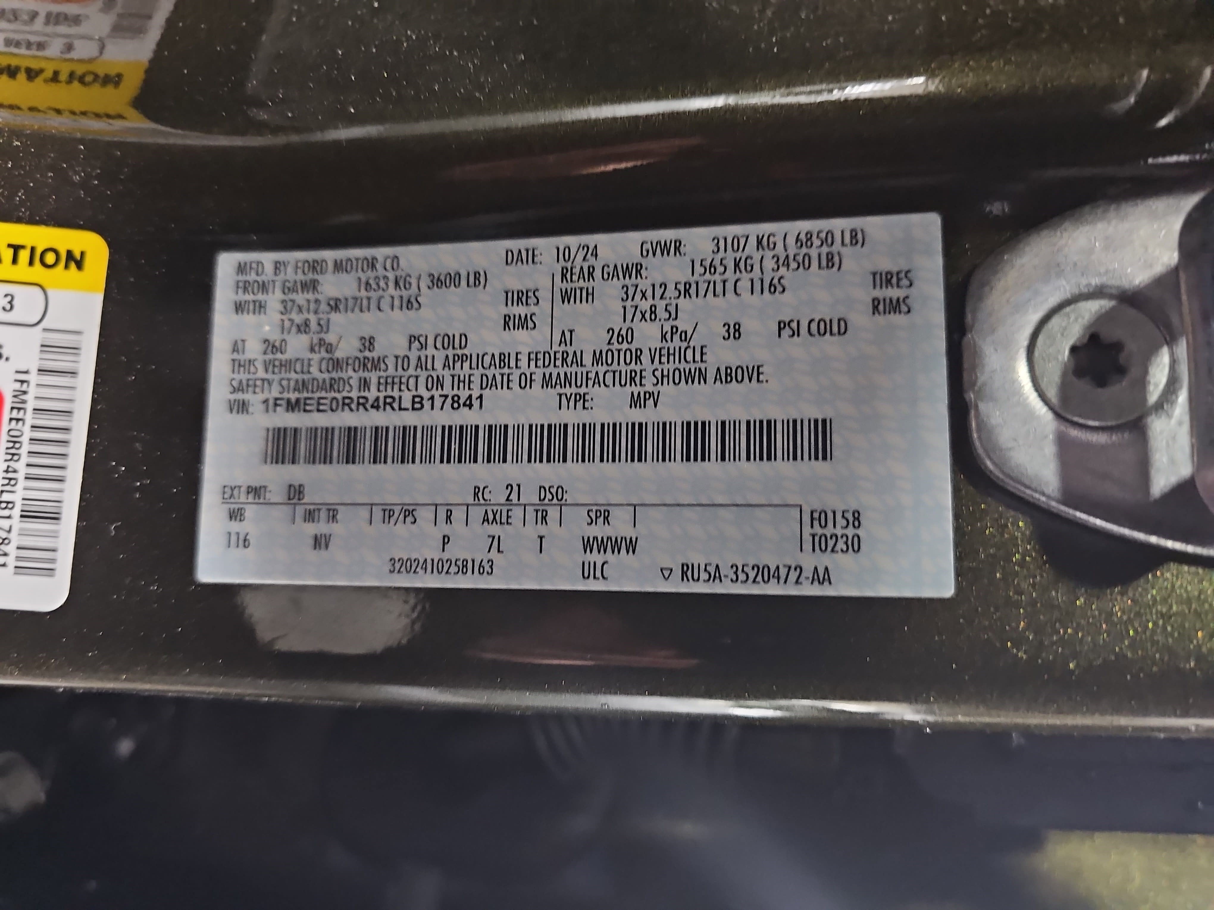 2024 Ford Bronco Raptor