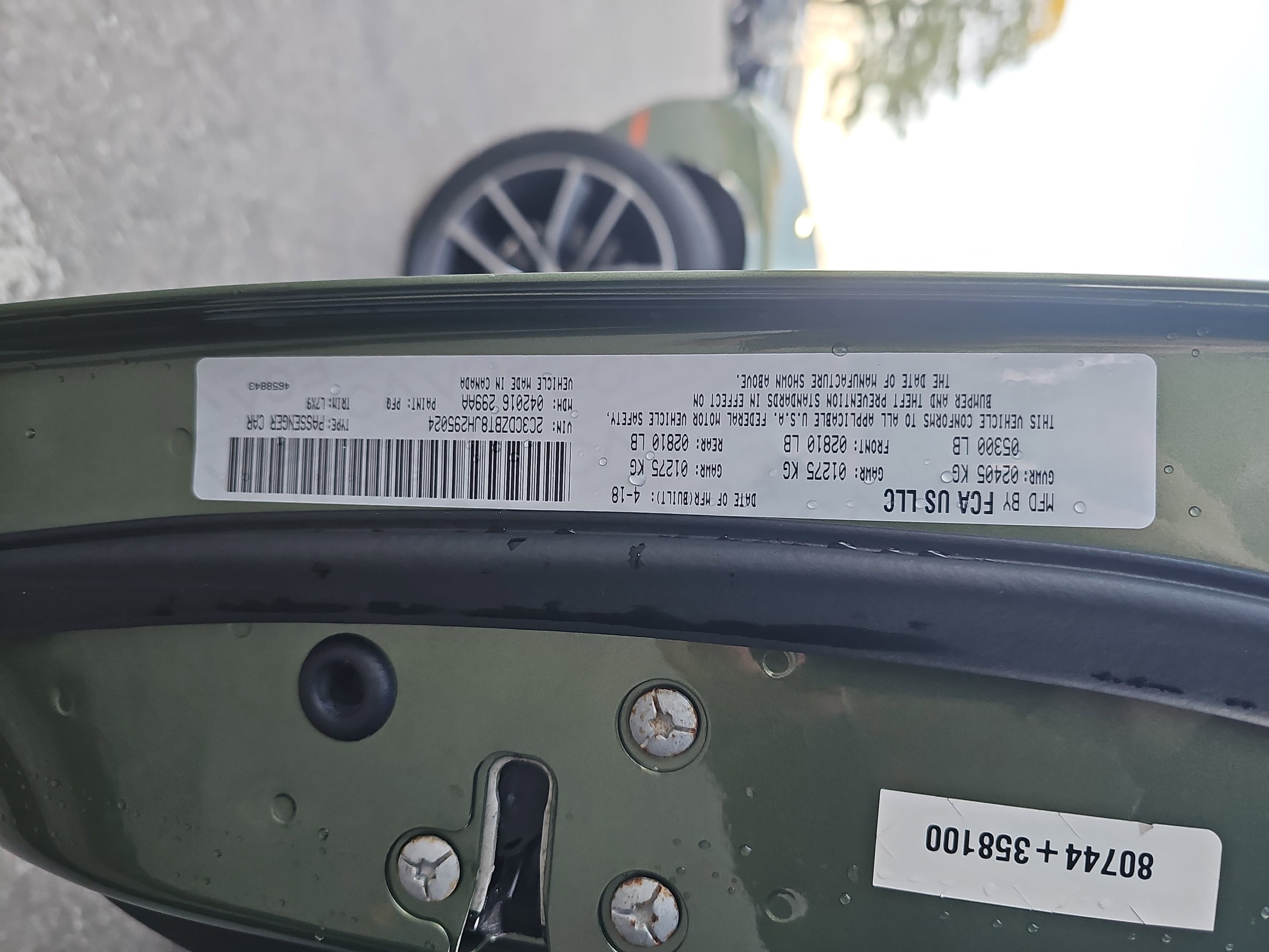 2018 Dodge Challenger R/T