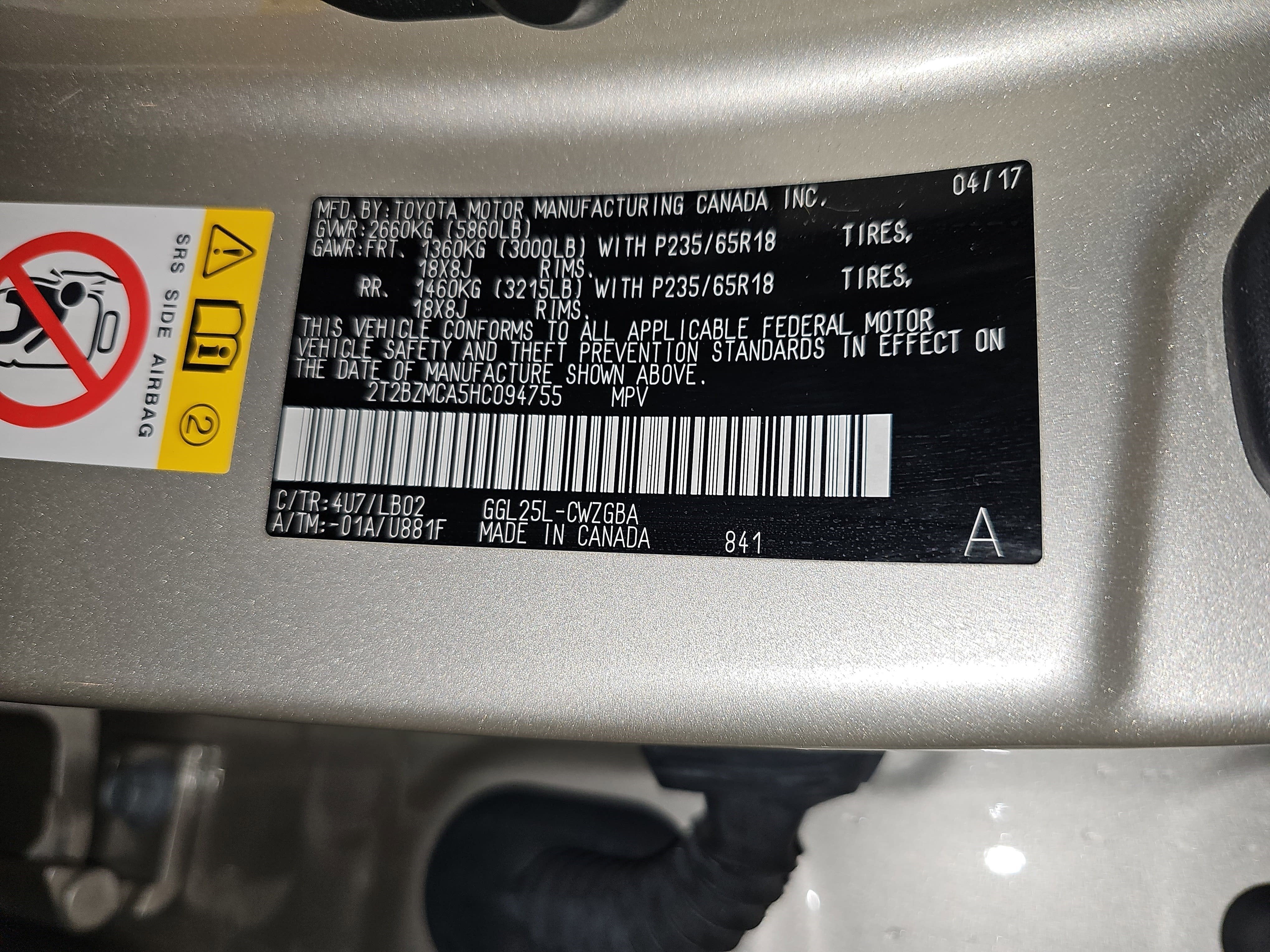 2017 Lexus RX RX 350