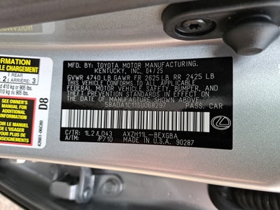 2025 Lexus ES ES 300h