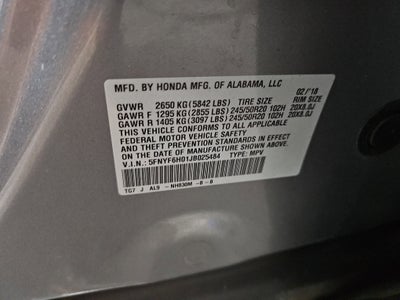 2018 Honda Pilot Elite