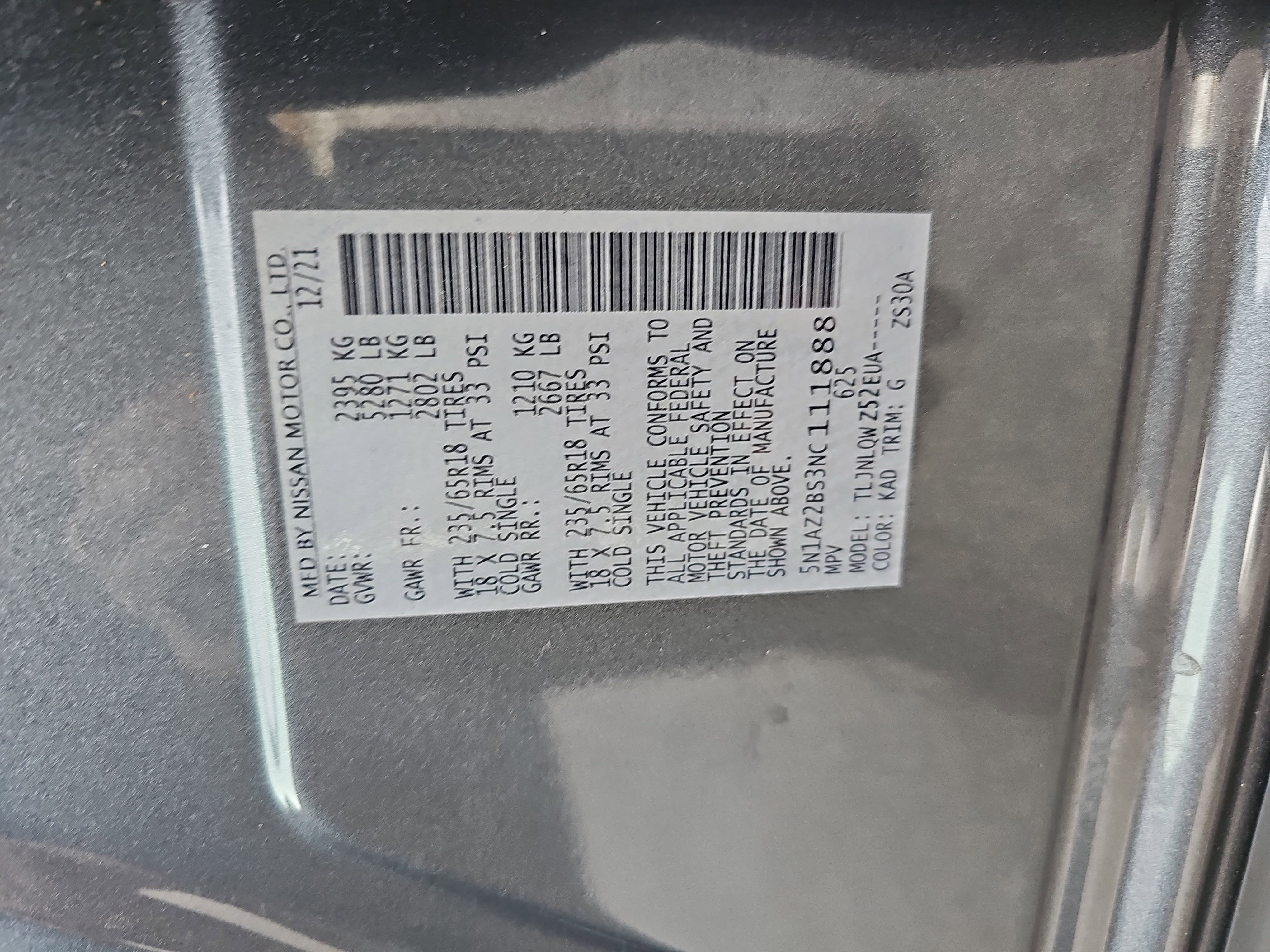 2022 Nissan Murano SV