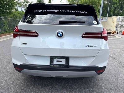 2025 BMW X3 30 xDrive