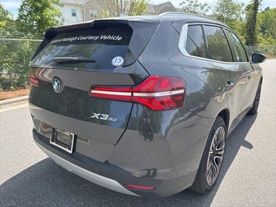 2025 BMW X3 30 xDrive