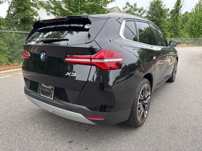 2025 BMW X3 30 xDrive