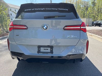 2025 BMW X3 30 xDrive
