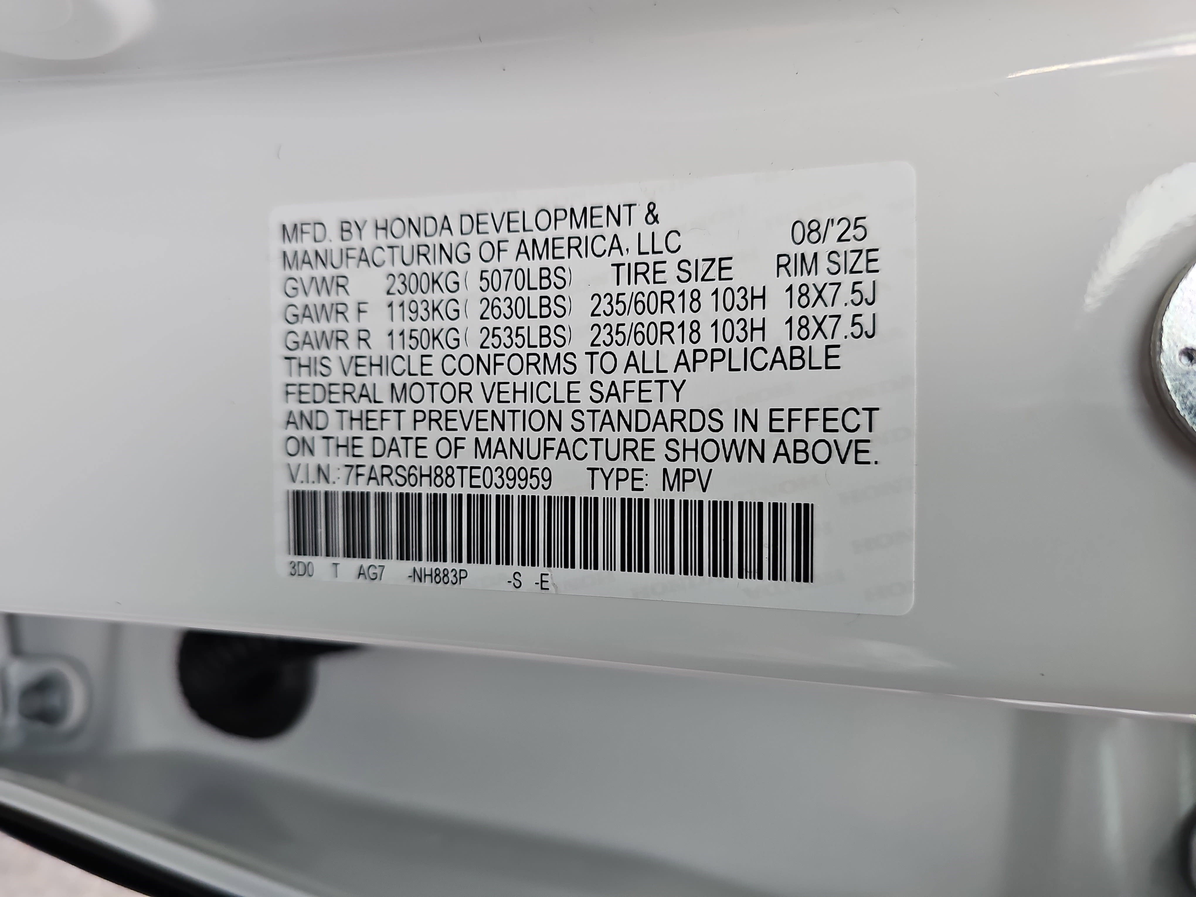 2026 Honda CR-V Hybrid Sport-L